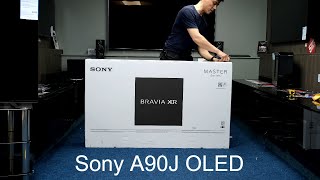 Sony A90J Bravia XR OLED: распаковка, настройка и видео 4K HDR