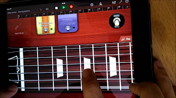 Muse – Supermassive Black Hole Guitar Cover on ipad in GarageBand