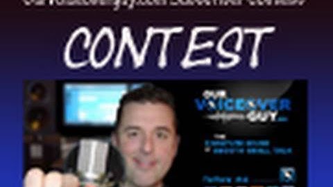 YouTube Contest Adobe Audition & Our Voiceover Guy