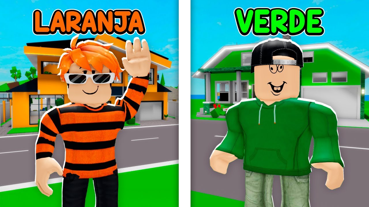 SÓ POSSO VIVER EM UMA COR no BROOKHAVEN..