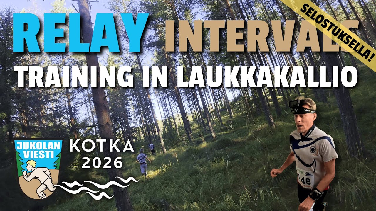 🗺️🌲Kotka-Jukola 2026 harjoitus - viestivedot - selostuksella! | 📹Suunnistus