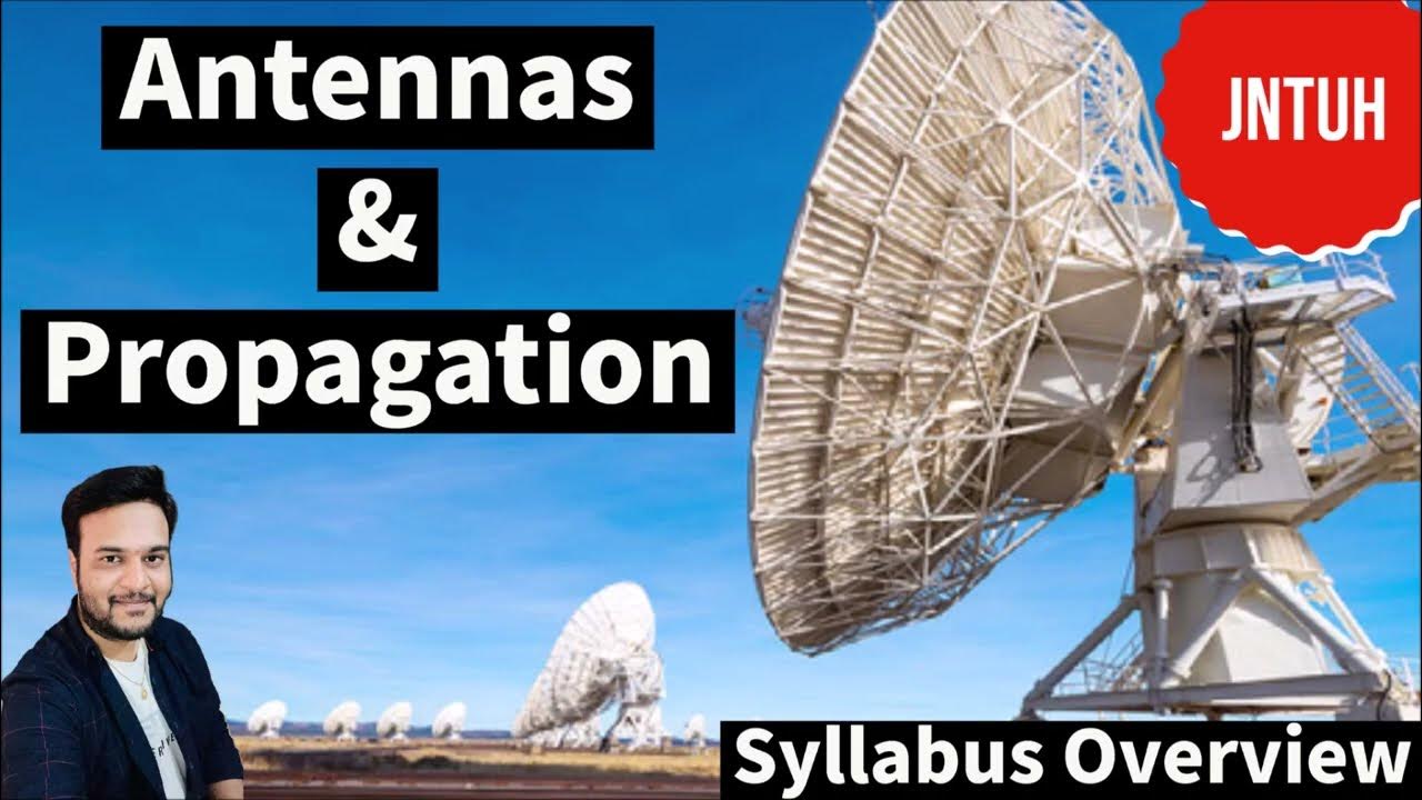 Antennas and propagation syllabus overview R18 btech ECE JNTUH