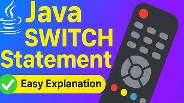 Java Switch Statement Explained | Easy Tutorial for Beginners