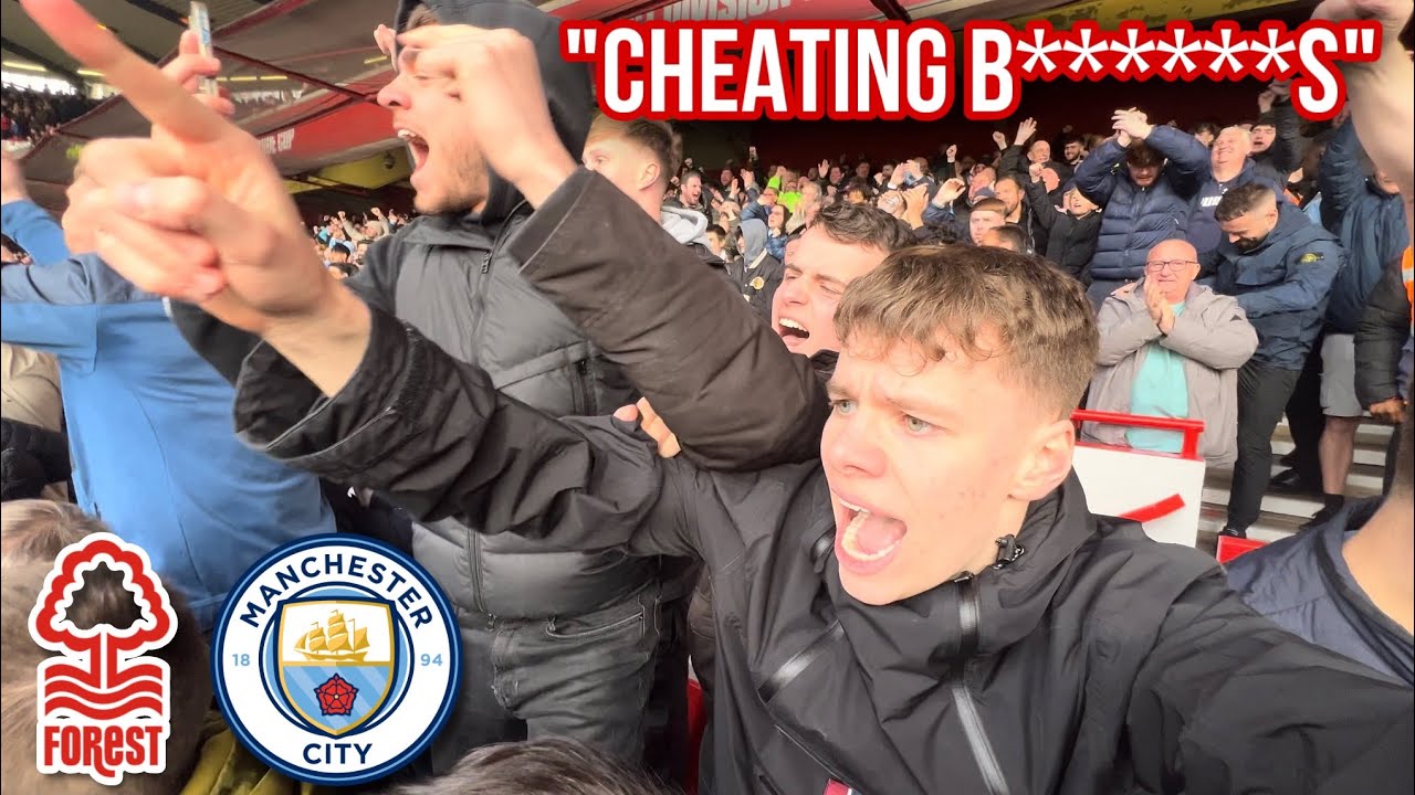 Man City Sing “YOU CHEATING B******S, YOU KNOW WHAT YOU ARE!” At ...