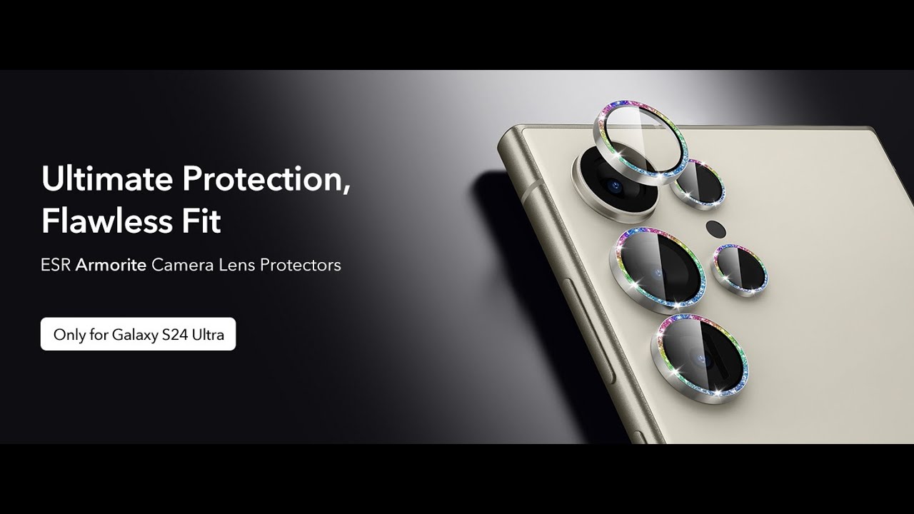 ESR Armorite Camera Lens Protector Samsung Galaxy S24 Ultra Silver -  Comprar online