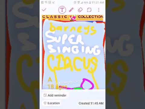 Barney's super singing circus Trailer Reversed