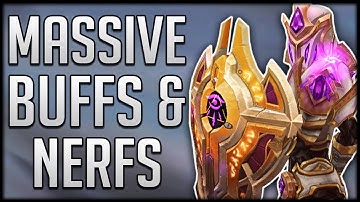 BUFFED By 92%?! HUGE Class Buffs & Nerfs, New Loot Options & Big Healing Reduction in 10.1