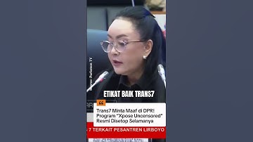 Permohonan Maaf Direktur Utama Trans7, Atiek Nur Wahyuni #trans7  #lirboyo #ponpes #kyai #shorts