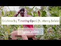Erishina By Timothy Opoti Ft Mercy Selein Lyrics Video 