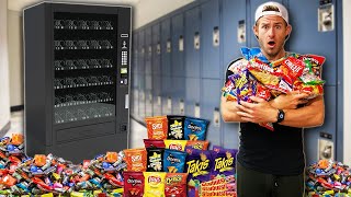 Eating EVERYTHING In A Vending Machine!