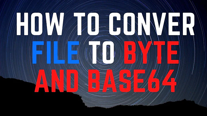 HOW TO: Convert file to Byte [] and base64 C#