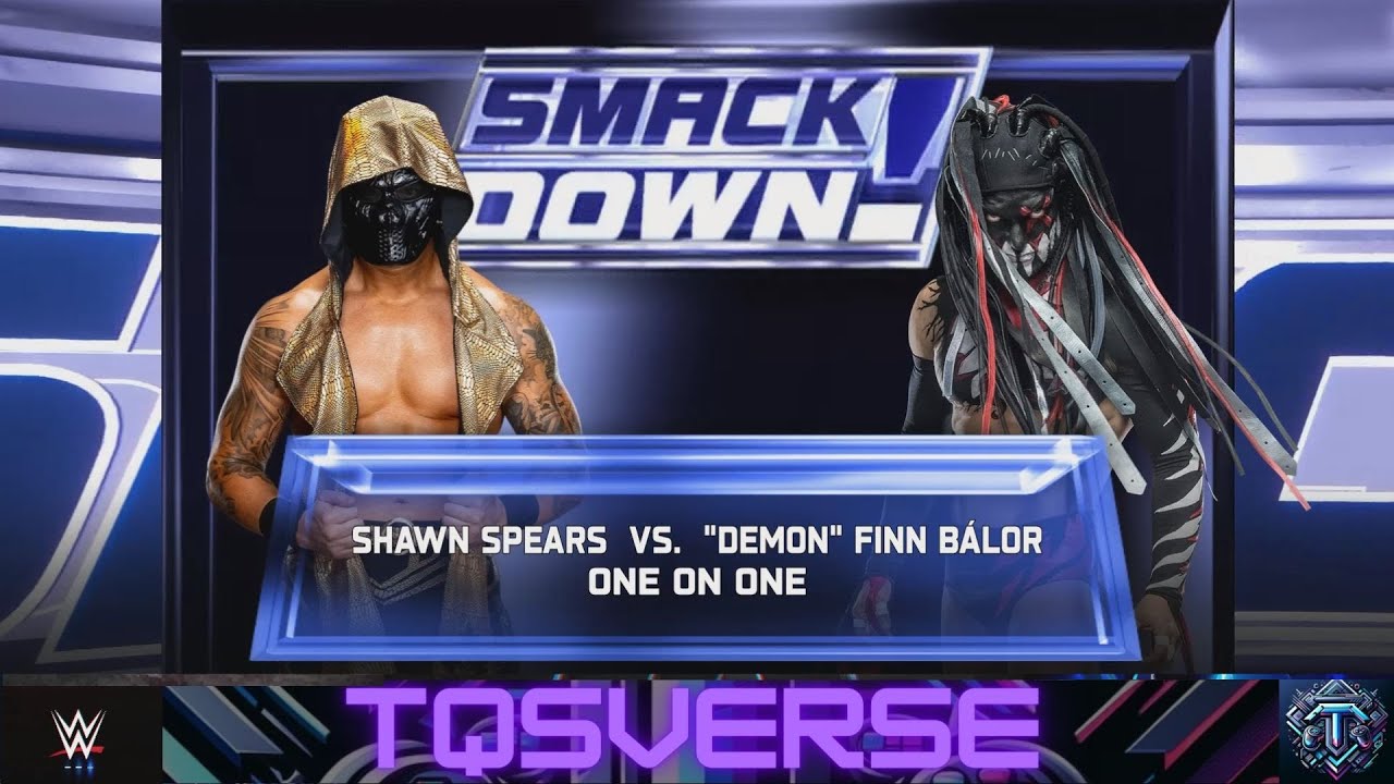 Шон Спирс против Демона Финна Балора. WWE 2K25. TQS