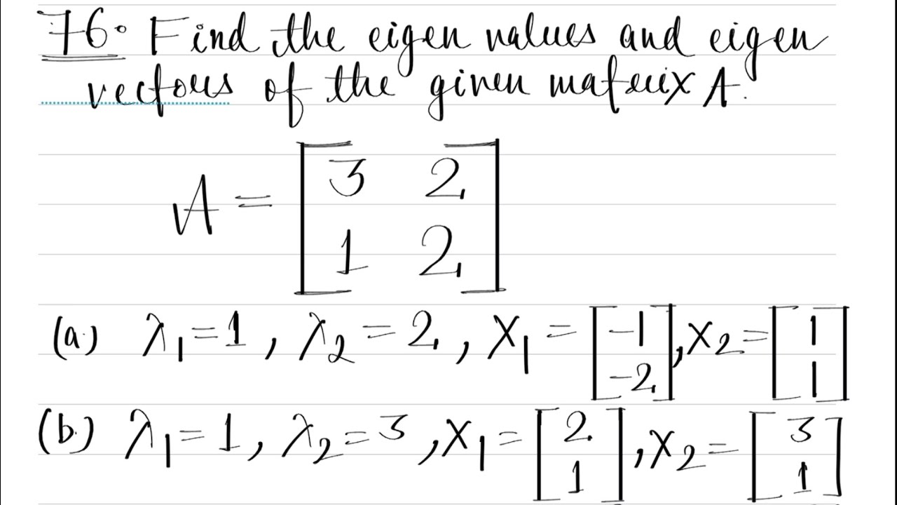 Linear Algebra Problem 76