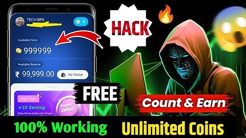💥 Count & Earn App Unlimited Coins Hack | Free Redeem Codes Daily ⚡ | Proof Inside 🤑