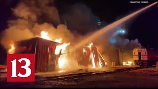 Arrest made in Amtrak arson case