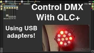 How To Control DMX Lights From A Computer Using QLC+ and uDMX Adapters screenshot 2