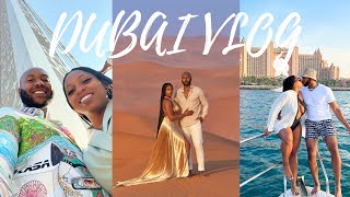 BIRTHDAY TRIP TO DUBAI | DUBAI TRAVEL VLOG| FIVE PALM| DUBAI MALL |THE FRAME | YACHT DAY & MORE!