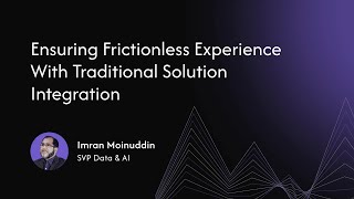 VenD Data & AI Series - Part 2: EP 3: Ensuring frictionless user experiences through AI