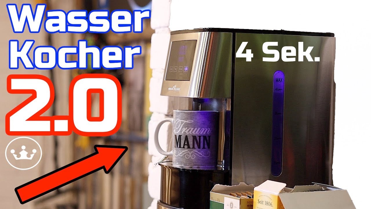 New 🔴WASSSERKOCHER DER ZUKUNFT 🔥 Heißwasserspender