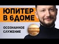 Юпитер в 6 доме. Юпитер в домах гороскопа. Ведическая астрология Джйотиш // Max Omira