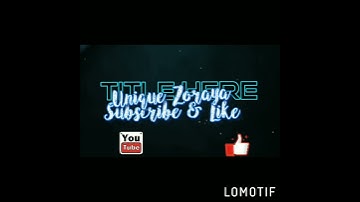 This is my intro hope you like it!