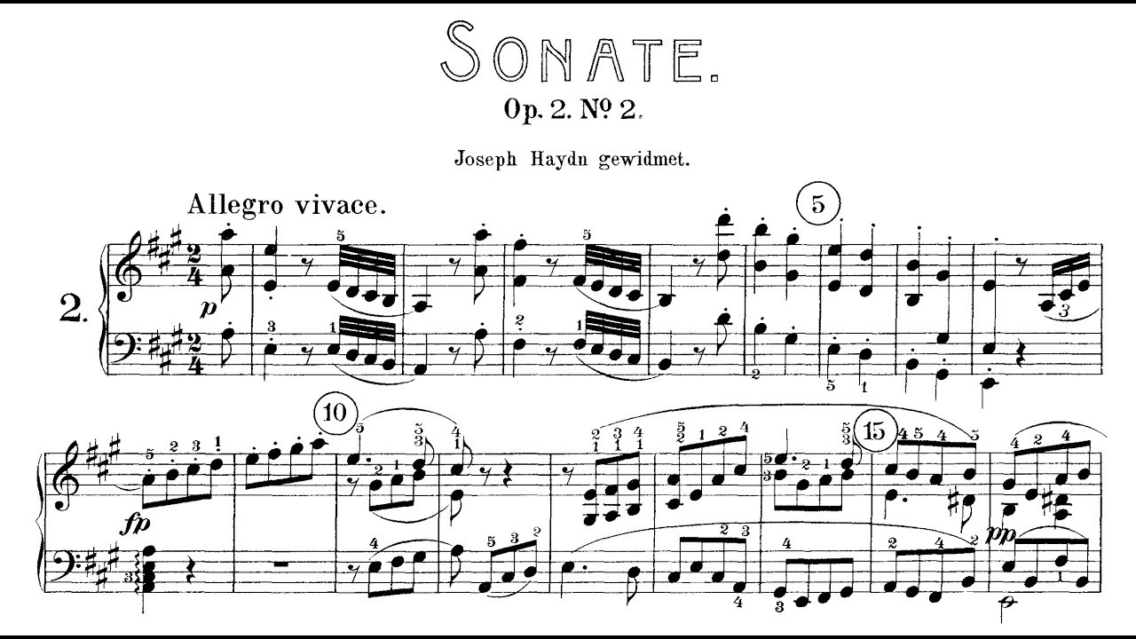Beethoven: Sonata No.2  en A Mayor, Op.2 No.2 (Blechacz, Kovacevich, Pletnev)