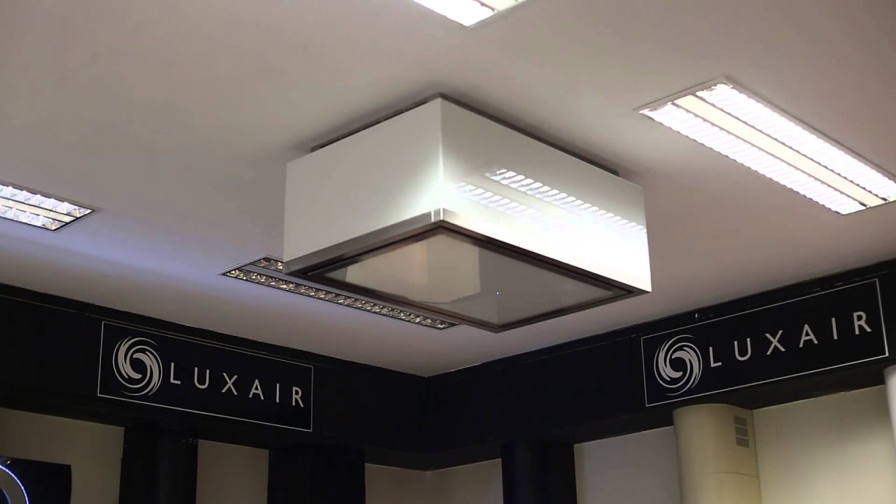 Luxair Xenia Ceiling Cooker Hood Extractor Fan YouTube