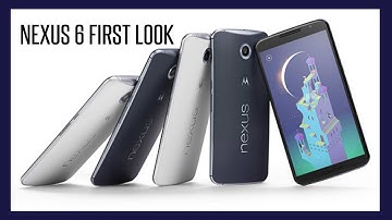 Official Nexus 6 First Look NEW!