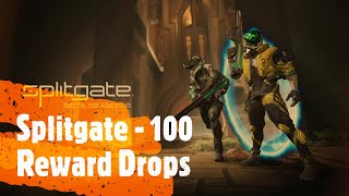 Splitgate - 100 Reward Drops - LEGENDARY LAST DROP!?