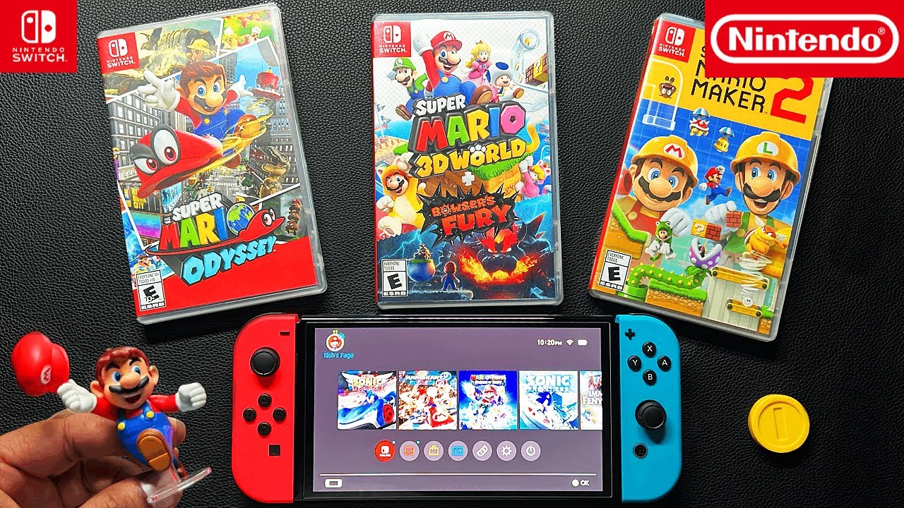 The best Mario games on Switch