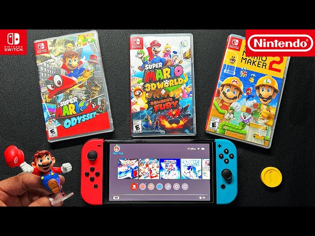 Top 3 Super Mario Games, Nintendo Switch OLED