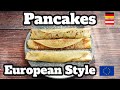 How to make the tastiest PANCAKES ever - European Style #shorts