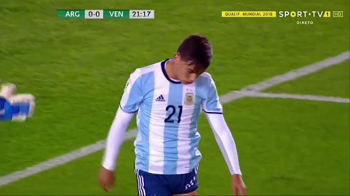 Argentina vs Venezuela 1-1 - All Goals & Highlights | World Cup Qualifiers 05-09-2017