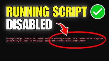 How To Fix NPM Cannot Be Loaded Because Running Scripts Is Disabled On This System