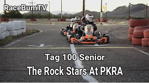 The Rock STARS at PKRA 2020. Phoenix Kart Racing Association.  RaceBumTV