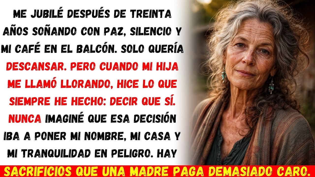 Me jubilé para descansar… pero decirle que sí a mi hija cambió mi vida