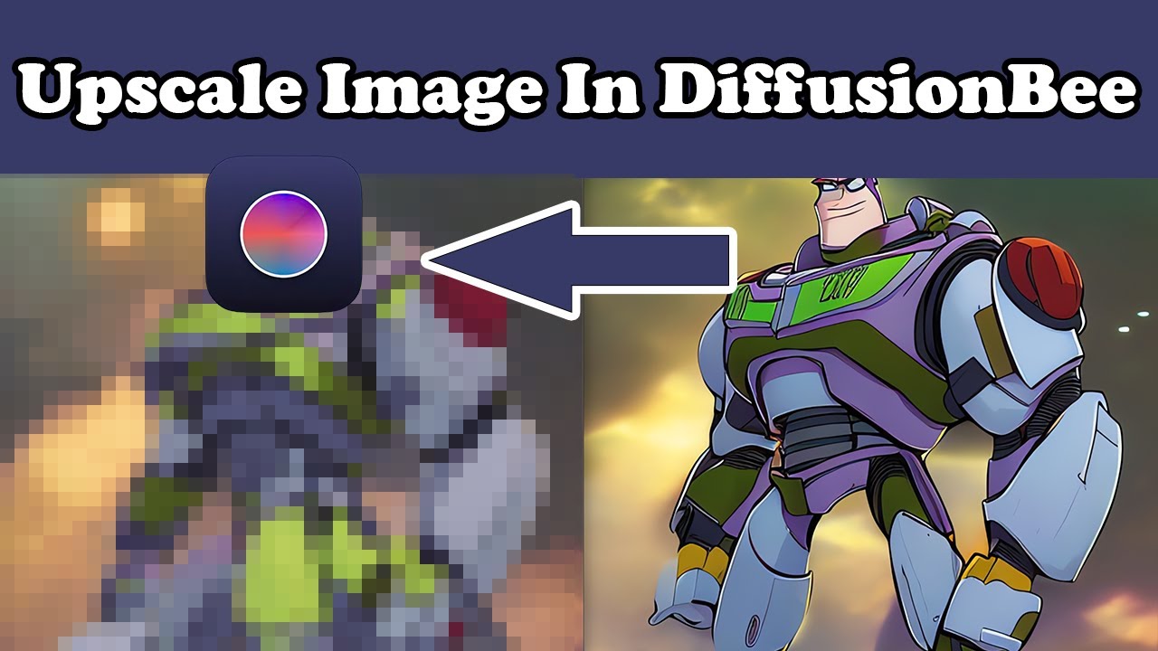How To Upscale An Image In Diffusionbee - YouTube