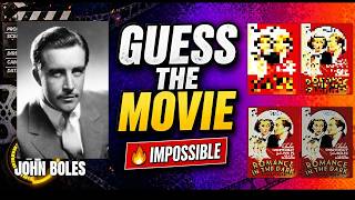 Guess John Boles's Movies 🎬