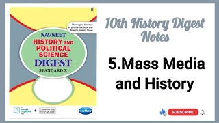 5.Mass Media and History / 10th History Digest Notes