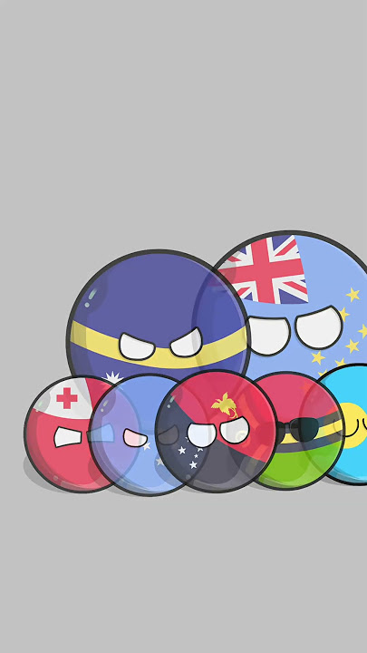 Indonesia VS Papua New Guinea #shorts #countryballsanimation