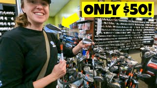 We Dug Through THOUSANDS OF EXPENSIVE GOLF CLUBS TO FIND THE DEALS!