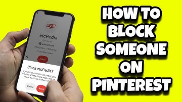 How to Block Someone on Pinterest app (2023)