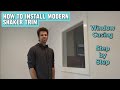 How to Install Modern Shaker Window Casing, Trim, Molding