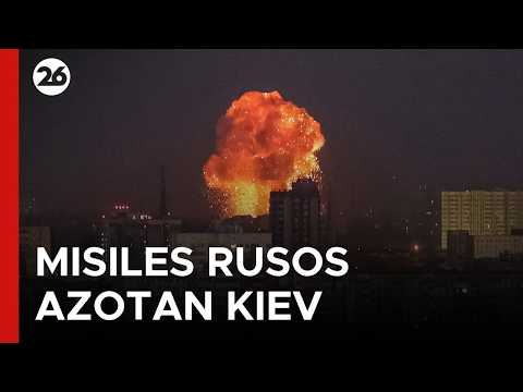 🚨 ALERTA MÁXIMA EN UCRANIA | misiles rusos golpean Kiev