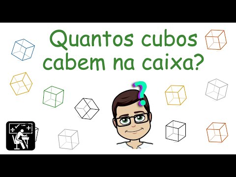 Geometria Espacial - Quantos cubos cabem na caixa? (UEL - 2003)