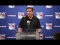 NYR Practice: Peter Laviolette Media Availability | March 20, 2024