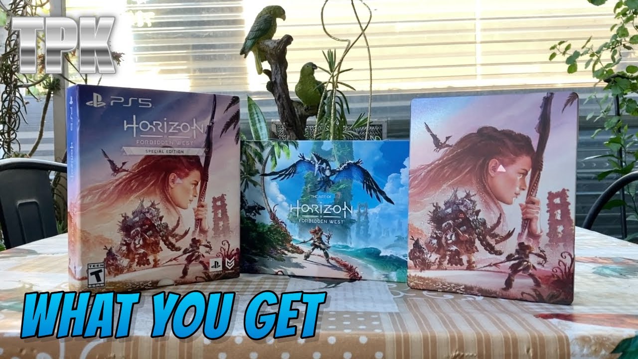 Horizon Forbidden West Special Edition - What You Get + Unboxing