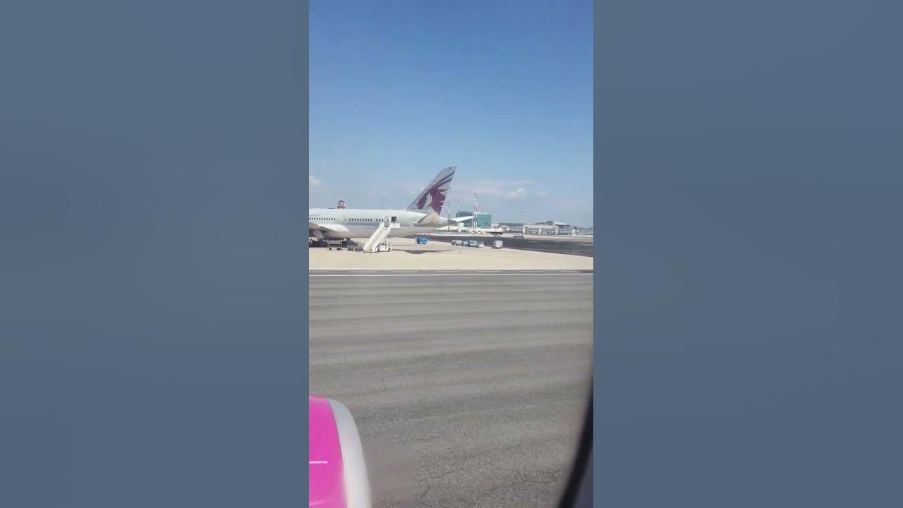 Rome Airport going to gate after landing takes forever YouTube