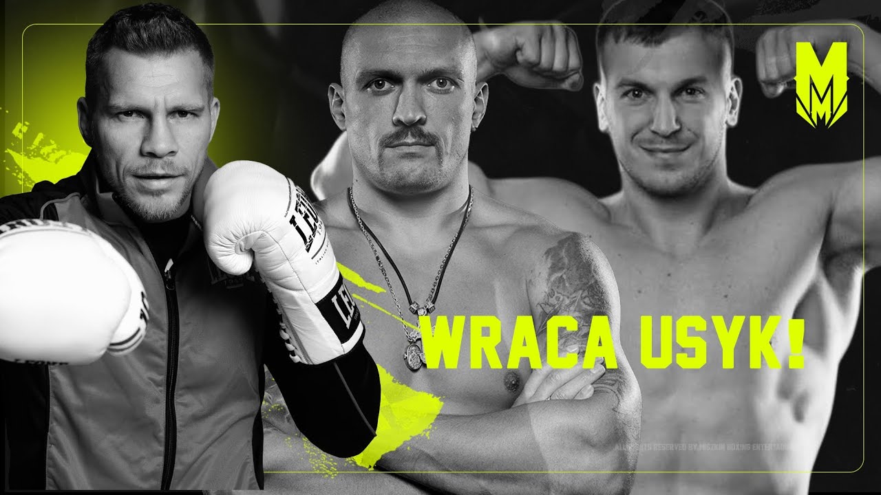 Boks vs Kickboxing pod piramidami czyli powrót Oleksandra Usyka! Polak zawalczy jutro w USA👊