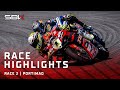 Incredible race 2 highlights from stunning portimao  prtworldsbk 